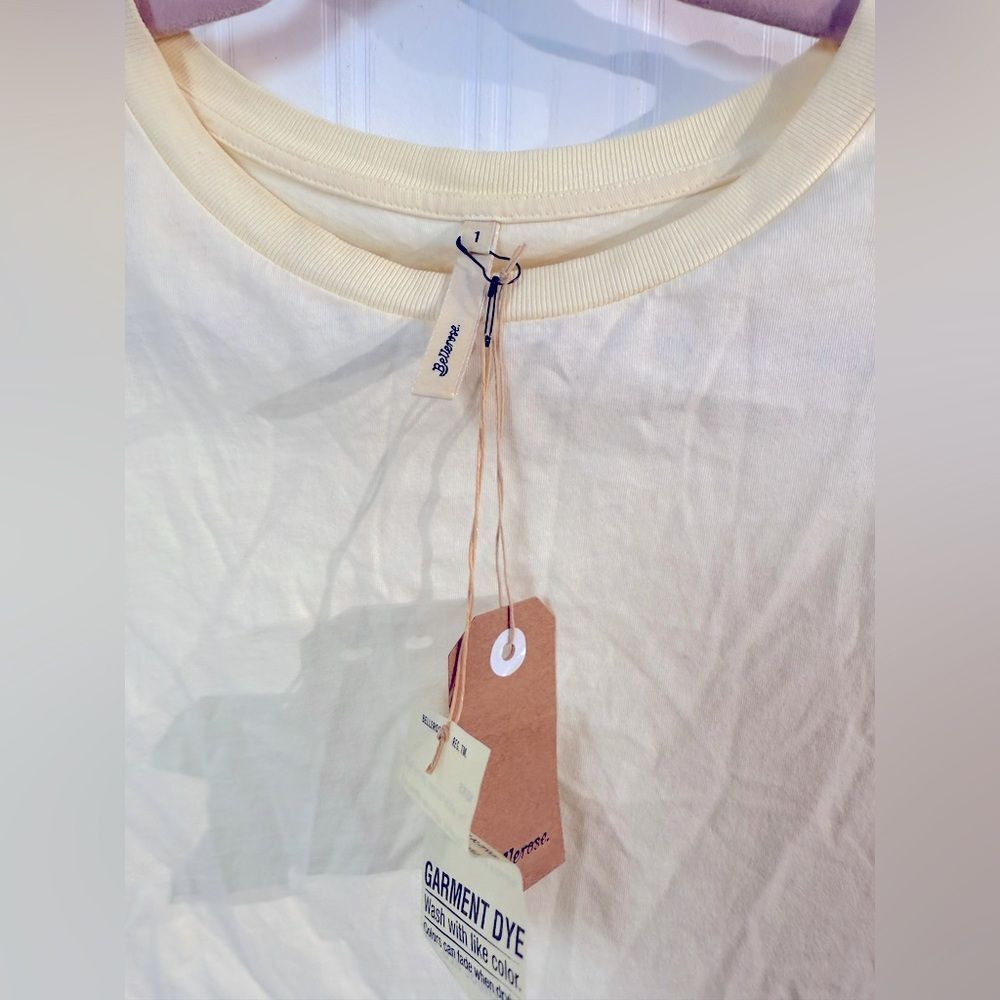 NWT BELLEROSE Sleeveless Muscle T-Shirt Sz 1‎ - Picture 4 of 8